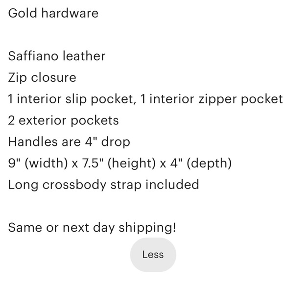 Blue and white Apple Kate spade purse - Picture 6 of 6